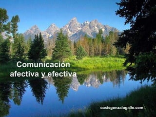 Comunicación
afectiva y efectiva



                      oasisgonzalogallo.com
 