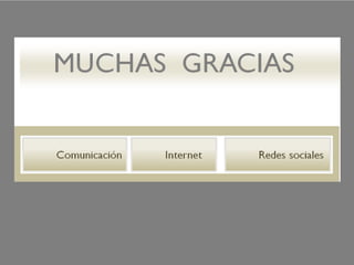 Comunicación e internet, comunicación digital y redes sociales