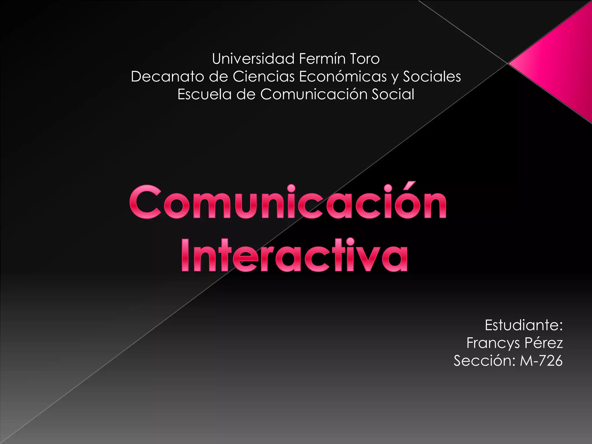 Comunicación interactiva PPT