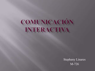 Stephany Linares
M-726
 