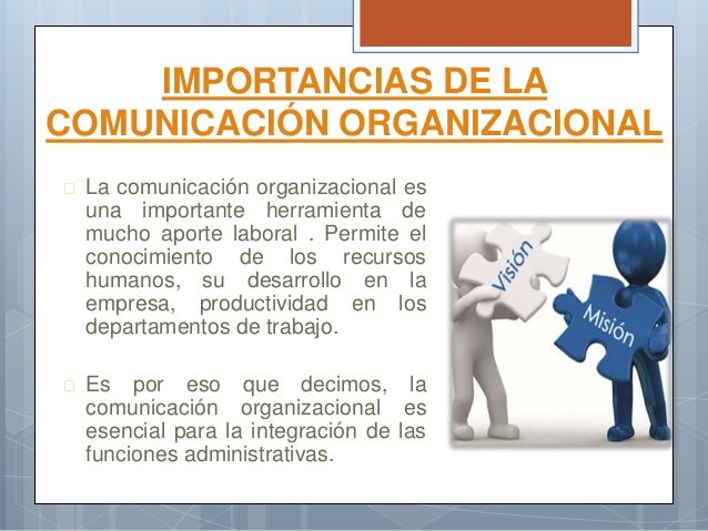 Comunicación organizacionalll