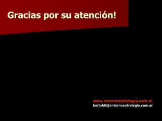 Gracias por su atención! www.entornoestrategia.com.ar [email_address] 