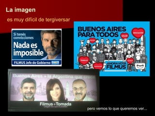 La imagen es muy difícil de tergiversar pero vemos lo que queremos ver... 