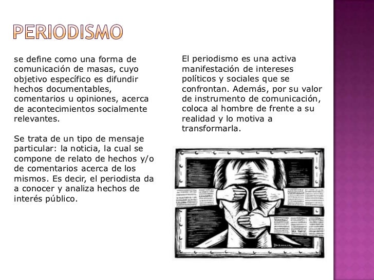 Comunicación social y periodismo