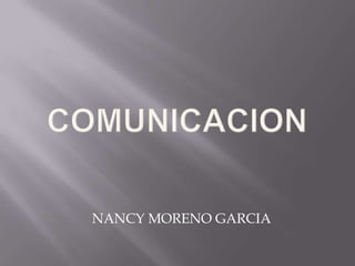 NANCY MORENO GARCIA
 