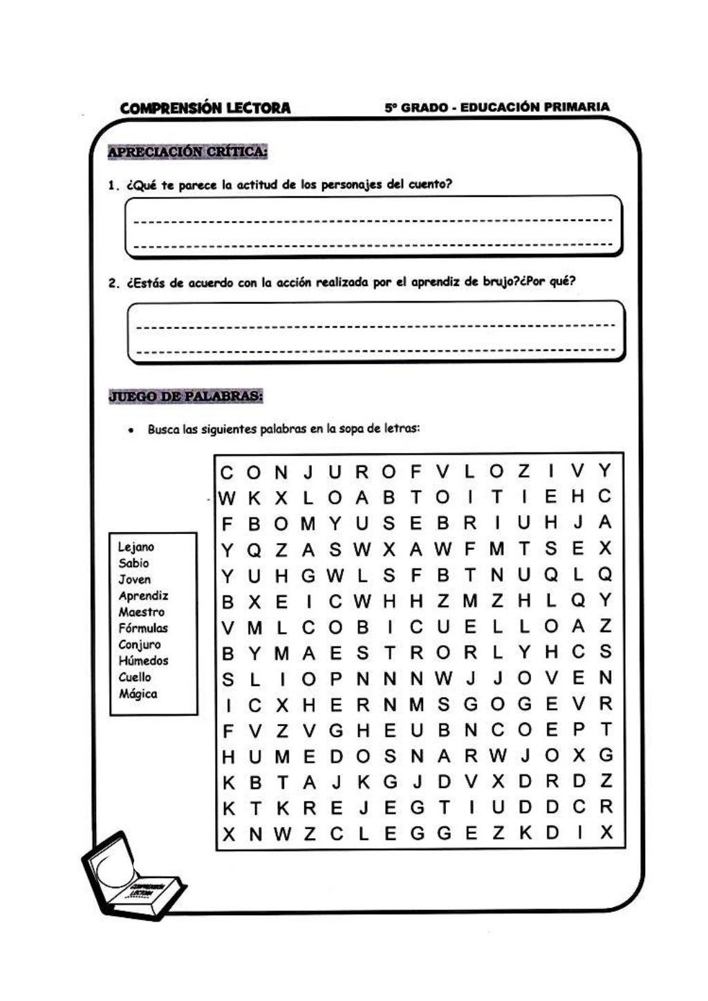 Comunicacion 5 to grado para imprimir