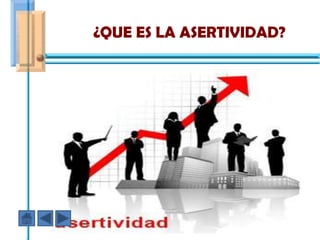 ¿QUE ES LA ASERTIVIDAD?
 
