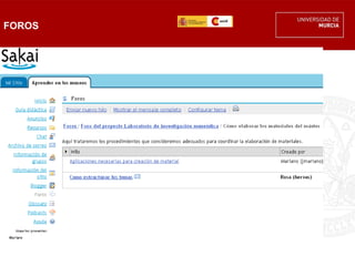 FOROS
 