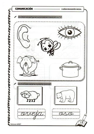 Comunicacion educación inicial 5 años