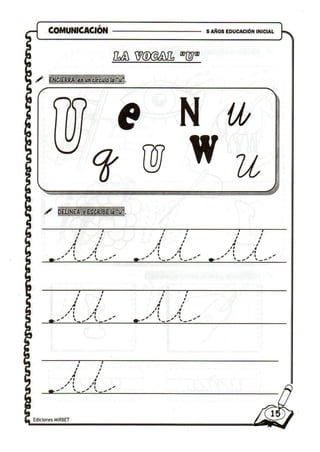 Comunicacion educación inicial 5 años