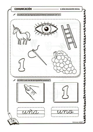 Comunicacion educación inicial 5 años