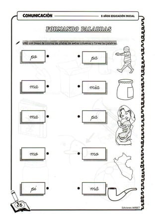 Comunicacion educación inicial 5 años