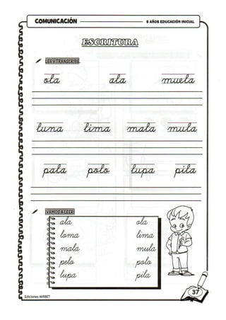 Comunicacion educación inicial 5 años