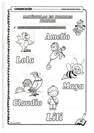 Comunicacion educación inicial 5 años