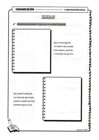 Comunicacion educación inicial 5 años