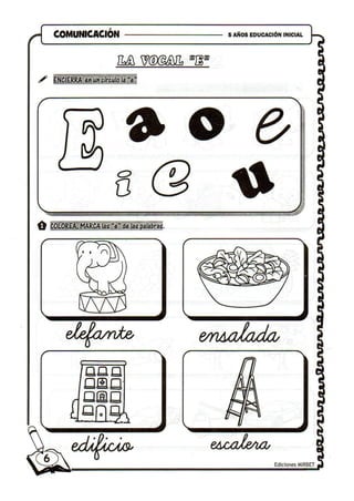 Comunicacion educación inicial 5 años