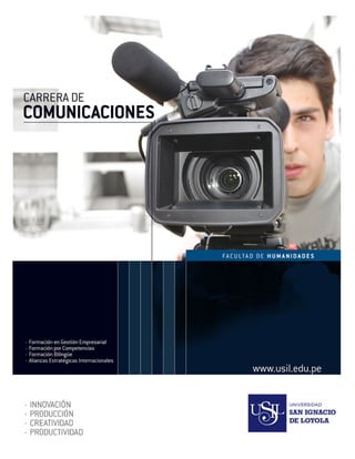 Carrera de Comunicaciones - Universidad San Ignacio de Loyola