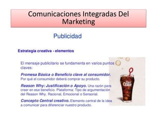 Comunicaciones Integradas Del
Marketing
 