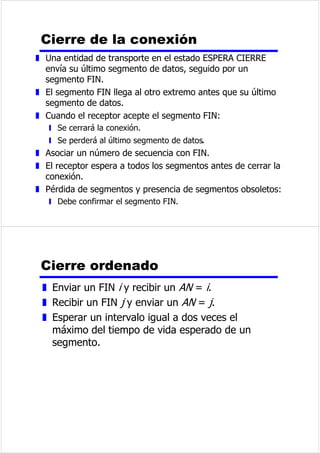 'HOLPLWDFLyQGHWUDPDV 
z 1RVHHVSHFLILFDQORVLQGLFDGRUHVRFDUDFWHUHV 
61SDUDGHOLPLWDUODVWUDPDV7'0 
z (VQHFHVDULRXQPpWRGRSDUDDVHJXUDUOD 
VLQFURQL]DFLyQGHODVWUDPDV 
z 'HOLPLWDFLyQSRUGtJLWRVDxDGLGRV 
y 8QELWGHFRQWUROHQFDGDWUDPD7'0 
x 6HSDUHFHDRWURFDQDOWDOFRPRHO³FDQDOGHFRQWURO´ 
y 6HXVDXQDFRPELQDFLyQSUHGHILQLGDGHELWVDPRGR 
GHFDQDOGHFRQWURO 
y (MHPSORELWVDOWHUQDQWHV«TXHUHVXOWDQ 
SRFRSUREDEOHHQXQFDQDOGHGDWRV 
y (OUHFHSWRUFRPSDUDORVELWVGHHQWUDGDHQXQD 
GHWHUPLQDGDSRVLFLyQFRQHOSDWUyQVQF 
,QVHUFLyQGHELWV 
z 3UREOHPDVLQFURQL]DFLyQGHODVIXHQWHVGHGDWRV 
z 9DULDFLyQHQORVUHORMHVGHODVIXHQWHV 
z 9HORFLGDGHVGHGDWRVQRUHODFLRQDGDVSRUXQ 
Q~PHURUDFLRQDOVLPSOH 
z 6ROXFLyQ,QVHUFLyQGHELWV 
y /DYHORFLGDGGHVDOLGDGHOPXOWLSOH[RUH[FOXHQGRORV 
ELWVGHGHOLPLWDFLyQ 