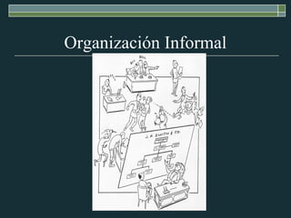 Organización Informal
 
