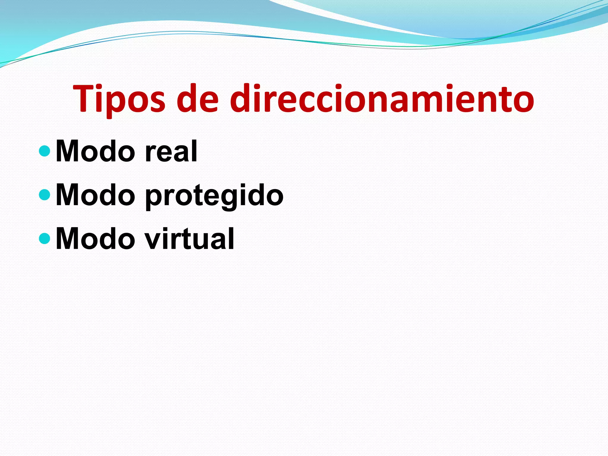 Multiprogramación de particiones variablesEl sistema operativo lleva una tabla indicando cuáles partes de la memoria están disponibles y cuáles están ocupadas.Inicialmente, toda la memoria está disponible para los procesos de usuario y es considerado como un gran bloque o hueco único de memoria.Cuando llega un proceso que necesita memoria, buscamos un hueco lo suficientemente grande para el proceso. Si encontramos uno, se asigna únicamente el espacio requerido, manteniendo el resto disponible para futuros procesos que requieran de espacio.