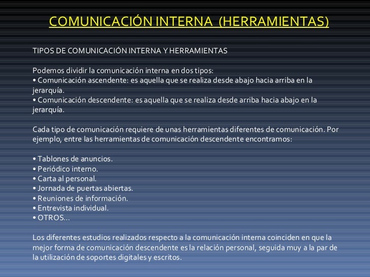 Estrategias De Comunicacion Interna Y Externa Ejemplos