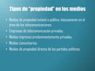 Comunicacion masiva - conglomerados latinoamericanos