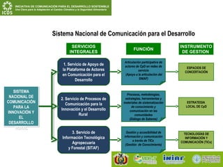 Comunicacion para el desarrollo claudia baya fao bolivia