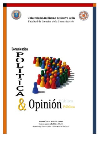 Comunicacion politica y opinion publica uanl
