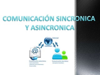 Comunicacion sincronica y asincronica