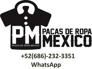 La Europea Export | Pacas | Fardos | Balas | Nueva y Usada