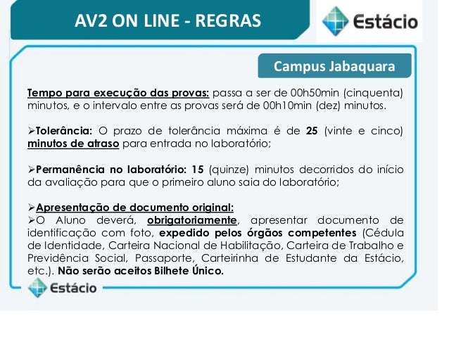 Comunicado av2 on line 2014 1