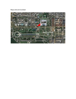 Mapa aéreo de localidad 
 