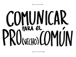 COMUNICAR PARA   PRO(VECHO)COM ÚN 