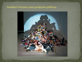 Sombras Virtuais como projeções públicas
 