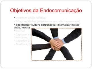 Objetivos da Endocomunicação