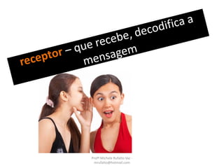 Profª Michele Rufatto Vaz -
mrufatto@hotmail.com
 