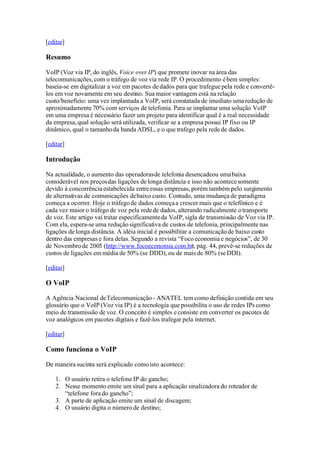 ComunicaçOes De Voz 1