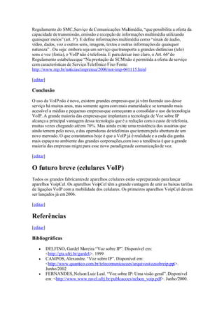 ComunicaçOes De Voz 1