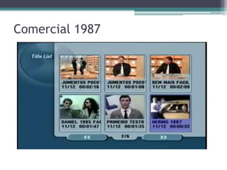 Comercial 1987
 