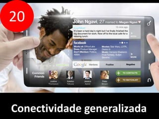 20 
Conectividade generalizada 
 