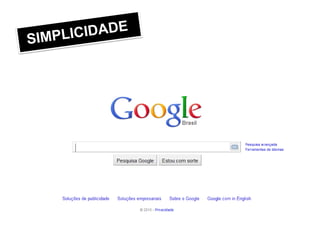 SIMPLICIDADE