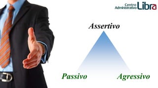 Administrativo 
Assertivo 
Centro 
Passivo Agressivo 
 