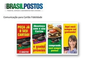 Comunicação para Cartão Fidelidade
 