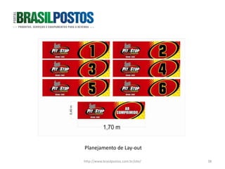 Planejamento de Lay-out

http://www.brasilpostos.com.br/site/   38
 