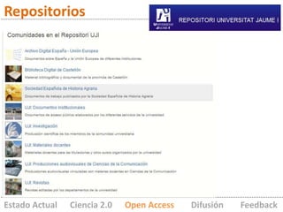 Repositorios




Estado Actual   Ciencia 2.0   Open Access   Difusión   Feedback
 