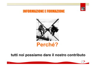 Comunicare e coinvolgere il personale sulla Sicurezza 2008