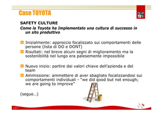 Comunicare e coinvolgere il personale sulla Sicurezza 2008