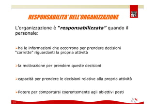 Comunicare e coinvolgere il personale sulla Sicurezza 2008