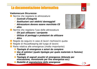 Comunicare e coinvolgere il personale sulla Sicurezza 2008